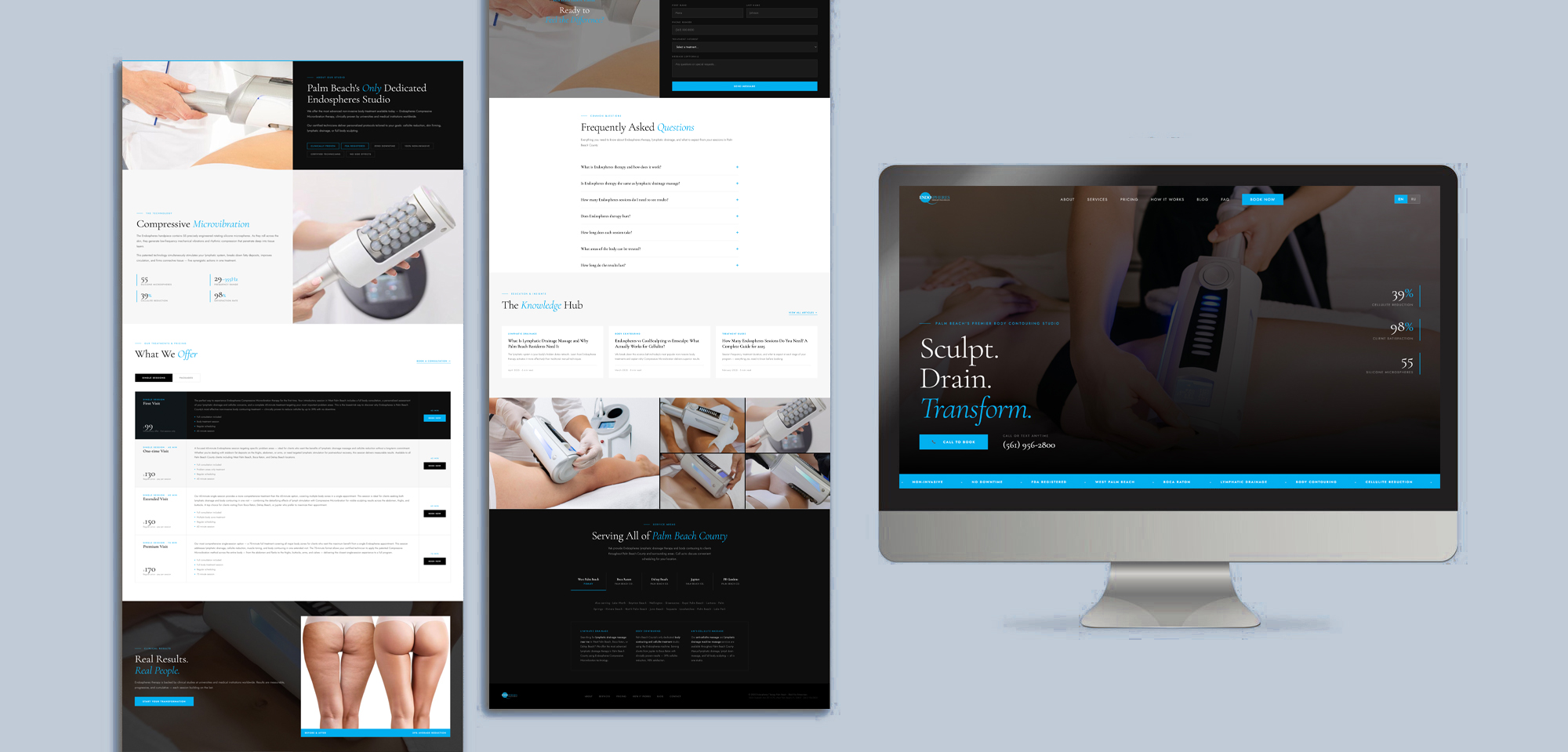 Beauty & Wellness website example